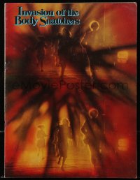 8m169 INVASION OF THE BODY SNATCHERS 20pg souvenir program book 1978 Kaufman classic sci-fi remake!