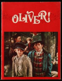 8m252 OLIVER souvenir program book 1969 Charles Dickens, Mark Lester, Carol Reed, different!