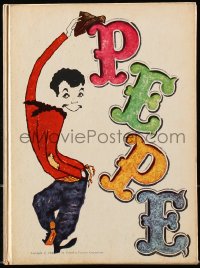 8m255 PEPE souvenir program book 1960 art of Cantinflas, plus photos of the all-star cast!