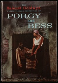 8m260 PORGY & BESS hardcover souvenir program book 1959 Sidney Poitier, Dorothy Dandridge, Sammy!
