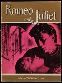 8m276 ROMEO & JULIET souvenir program book 1955 Laurence Harvey, Susan Shentall, Shakespeare!