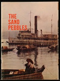 8m282 SAND PEBBLES souvenir program book 1967 Navy sailor McQueen & Candice Bergen, Robert Wise