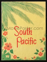 8m297 SOUTH PACIFIC stage play souvenir program book 1953 Rodgers & Hammerstein classic musical!