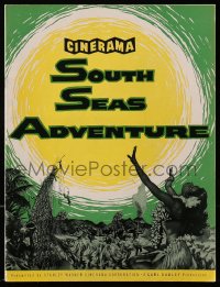 8m299 SOUTH SEAS ADVENTURE Cinerama souvenir program book 1958 they surrendered to it in Cinerama!