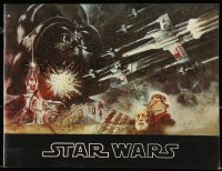 8m310 STAR WARS later first release printing souvenir program book 1977 images from Lucas classic!