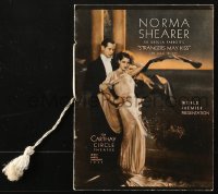 8m314 STRANGERS MAY KISS world premiere souvenir program book 1931 Norma Shearer, ultra rare!