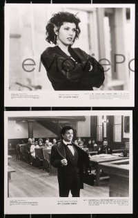 8m511 MY COUSIN VINNY presskit w/ 7 stills 1992 lawyer Joe Pesci, Marisa Tomei, Macchio, Gwynne