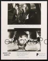 8m517 NIGHT ON EARTH presskit w/ 5 stills 1992 Jim Jarmusch, Winona Ryder, Gena Rowlands