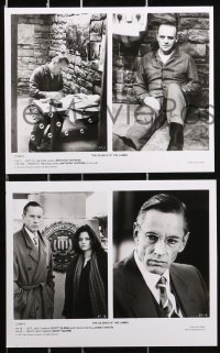 8m552 SILENCE OF THE LAMBS presskit w/ 10 stills 1991 Jodie Foster, Anthony Hopkins & Scott Glenn!
