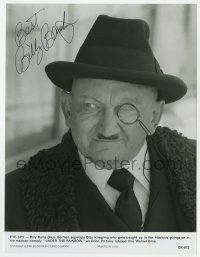 8p388 BILLY BARTY signed 7.25x9.5 still 1981 great close up as German superspy in Under the Rainbow!