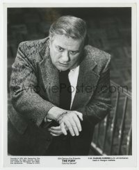 8p400 CHARLES DURNING signed 8x10 still 1978 close up with wounded hand from The Fury!