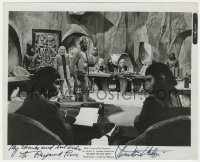 8p403 CHARLTON HESTON signed 8.25x10 still 1968 he's held prisoner in Planet of the Apes!