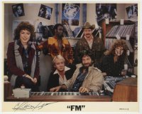 8p412 CLEAVON LITTLE signed 8x10 mini LC 1978 great cast portrait with his FM co-stars!