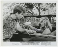 8p421 CYBILL SHEPHERD signed 8.25x10 still 1971 c/u with Timothy Bottoms in The Last Picture Show!