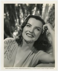 8p453 ELLA RAINES signed 8x10 still 1943 Universal Pictures studio portrait of the beautiful star!