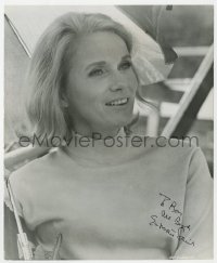 8p457 EVA MARIE SAINT signed 8x10 still 1967 smiling close up of the pretty leading lady!