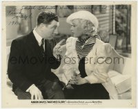 8p463 FRANK MCHUGH signed 8x10 still 1935 close up with pretty Marion Davies in Page Miss Glory!