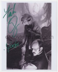 8p879 FRANK OZ signed 8x10 REPRO still 1990s Yoda's voice & puppeteer in Empire Strikes Back!