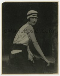 8p494 IRENE CASTLE signed 7.5x9.75 still 1910s super young portrait of the famous dancer by Hill!