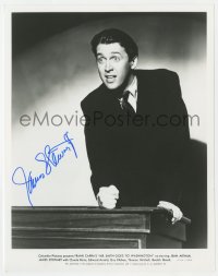 8p898 JAMES STEWART signed 8x10 REPRO still 1970s great scene from Mr. Smith Goes to Washington!