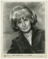 8p518 JOANNE WOODWARD signed 8.25x10 still 1966 head & shoulders portrait from A Fine Madness!