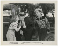 8p557 LON MCCALLISTER signed 8x10.25 still 1950 w/George Cleveland & Butler in The Boy From Indiana!