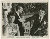 8p639 SOPHIA LOREN signed 8x10.25 still 1958 with Cary Grant & Harry Guardino in Houseboat!