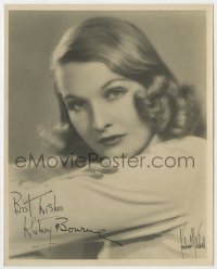 8p670 WHITNEY BOURNE signed deluxe 8x10 still 1930s head & shoulders portrait by Robert Mitchell!