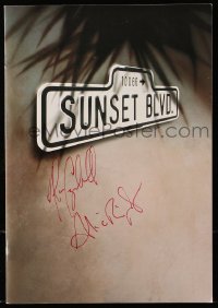 8p132 SUNSET BOULEVARD signed stage play souvenir program book 1994 by Alan Campbell & Alice Ripley!