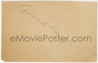 8p678 CONRAD NAGEL/ROSALIND MARQUIS signed 4x7 cut album page 1930s it can be framed with a repro!