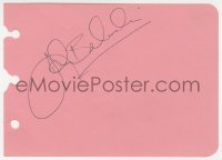8p696 JOHN BELUSHI signed 5x6 cut album page 1970s it can be framed with a repro still!
