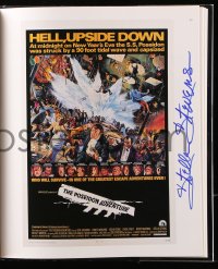 8p243 FILM POSTERS OF THE 70s signed hardcover book 1998 by TWELVE different people!
