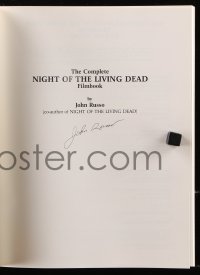 8p264 JOHN A. RUSSO signed softcover book 1985 The Complete Night of the Living Dead Film Book!