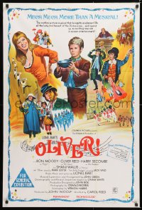 8r638 OLIVER Aust 1sh 1968 Charles Dickens, Mark Lester, Shani Wallis, Carol Reed!