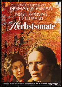 8r278 AUTUMN SONATA German 1978 Ingmar Bergman directs & Ingrid Bergman stars!
