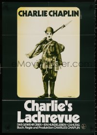8r310 CHARLIE'S LACHREVUE German 1978 Shoulder Arms, A Dog's Life, Pay Day, Chaplin in uniform!