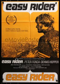 8r346 EASY RIDER German R1970s Peter Fonda, motorcycle biker classic directed by Dennis Hopper