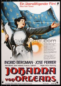 8r397 JOAN OF ARC German R1971 totally different Aller art of Ingrid Bergman!