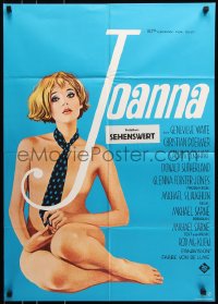 8r399 JOANNA b German 1969 Genevieve Waite in the title role, directed by Michael Sarne, blue title!