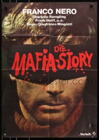 8r478 SARDINE: KIDNAPPED German 1973 Mafia Story, different image of blindfolded Franco Nero!