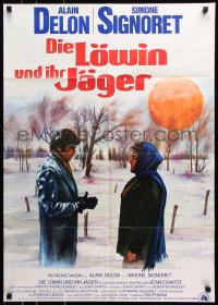8r500 SUSPICION OF MURDER German 1974 Jean Chapot, Alain Delon, Simone Signoret, different!
