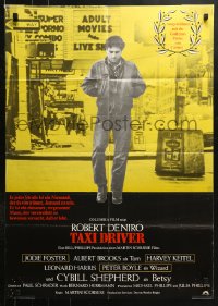 8r505 TAXI DRIVER German 1976 classic image of Robert De Niro, directed by Martin Scorsese!