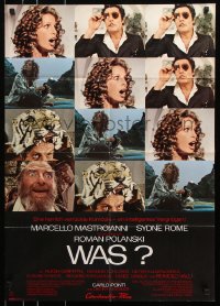 8r534 WHAT German 1973 Mastroianni, Roman Polanski, Griffith, completely different montage!