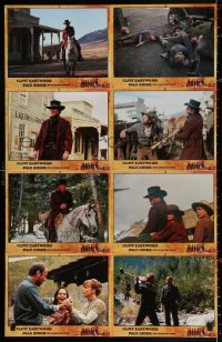 8r070 PALE RIDER #1 German LC poster 1985 completely different images of cowboy Clint Eastwood!