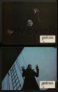 8r051 NOSFERATU THE VAMPYRE 8 French LCs 1979 vampire Klaus Kinski, Werner Herzog directed!