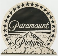 8s018 PARAMOUNT die-cut 5x6 promo card 1921 Rudolph Valentino, Gloria Swanson, DeMille & more!