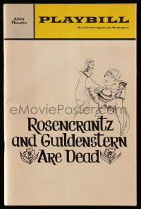 8s097 ROSENCRANTZ & GUILDENSTERN ARE DEAD playbill 1967 Brian Murray & John Wood, Tom Stoppard!