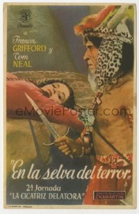 8s252 JUNGLE GIRL white title style part 2 Spanish herald 1945 Frances Gifford, Edgar Rice Burroughs