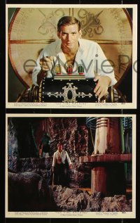 8s103 TIME MACHINE 12 REPRO 8x10 stills 2000s Rod Taylor as H.G. Wells, Yvette Mimieux, classic!