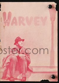8s155 HARVEY Danish program 1951 different images of James Stewart & 6 foot imaginary rabbit!